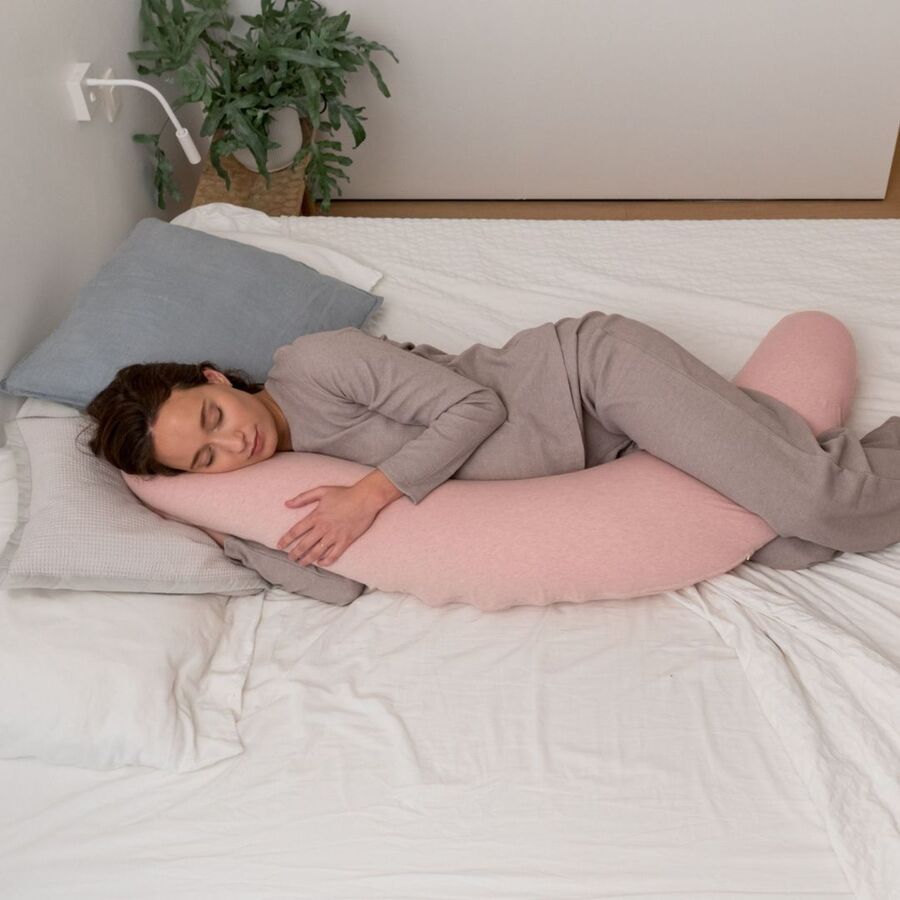 Doomoo - Buddy Maternity Pillow - Chine Pink