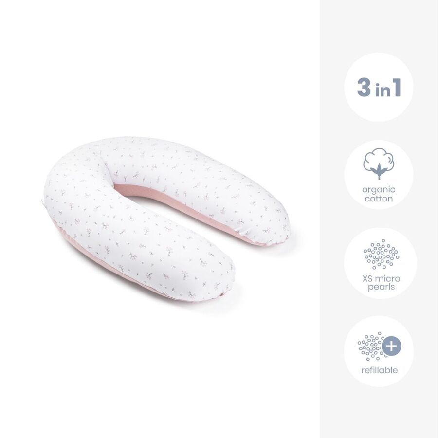 Doomoo - Buddy Maternity Pillow - Flower Pink