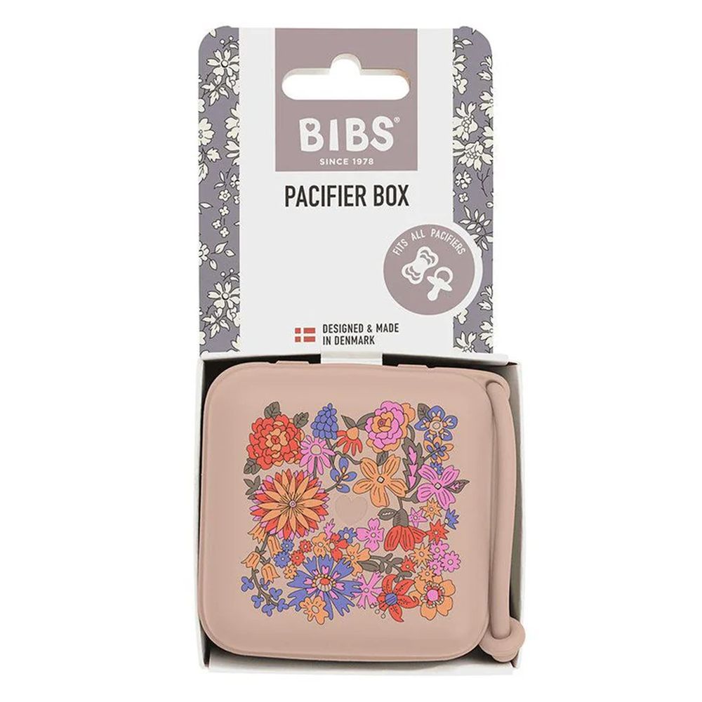 Bibs - June Blossom Design X Liberty Pacifier Box - Blush