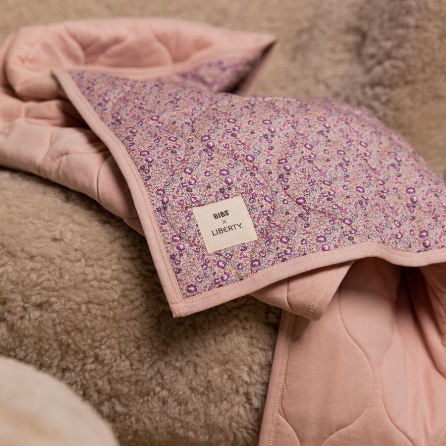 Bibs - Liberty Quilted Blanket - Eloise - Blush