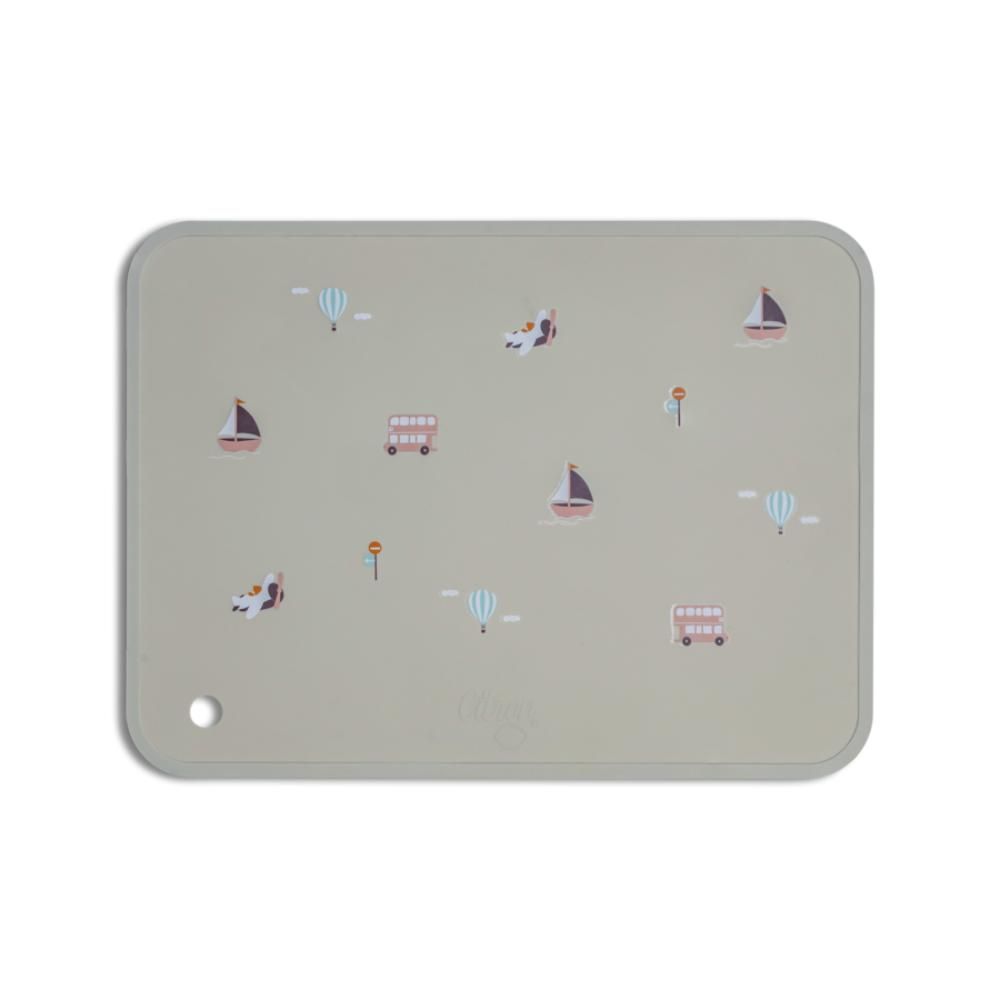 Citron - Silicone Placemat Rectangle - Vehicles