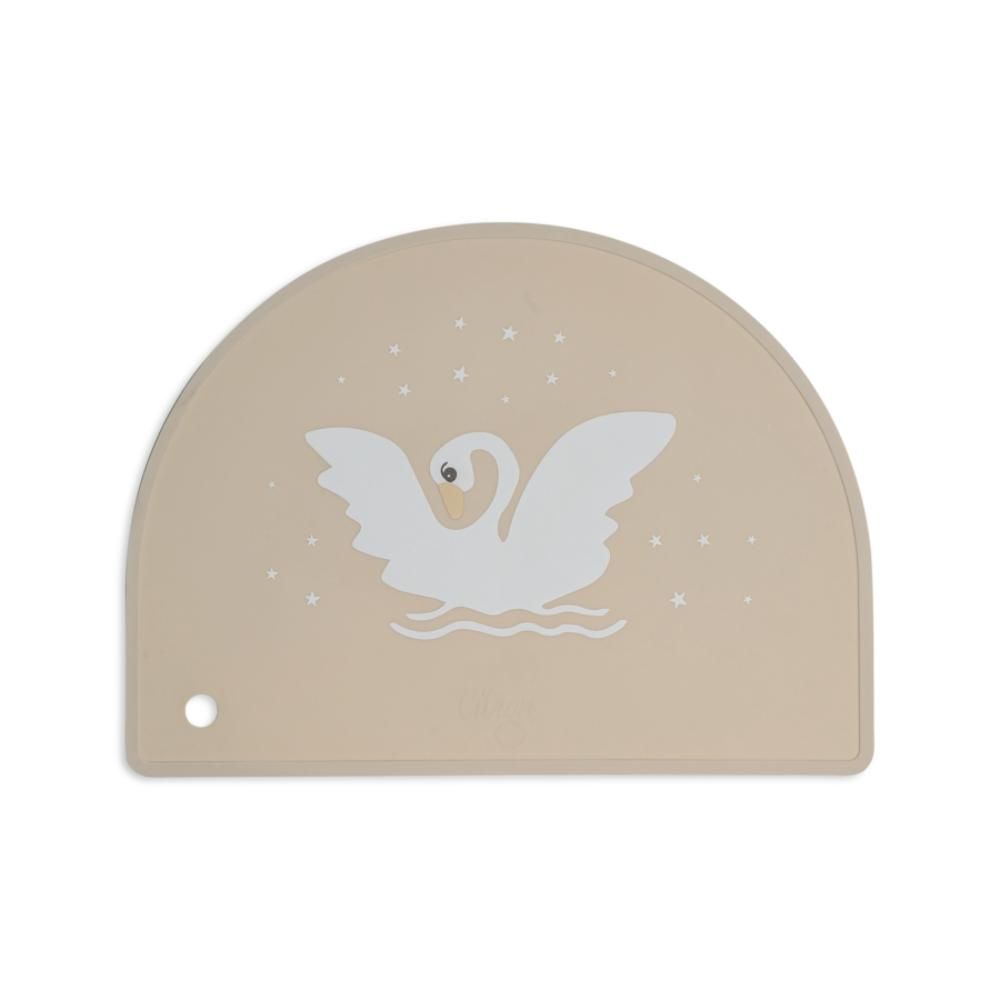 Citron - Silicone Placemat Semi Circle - Ballerina