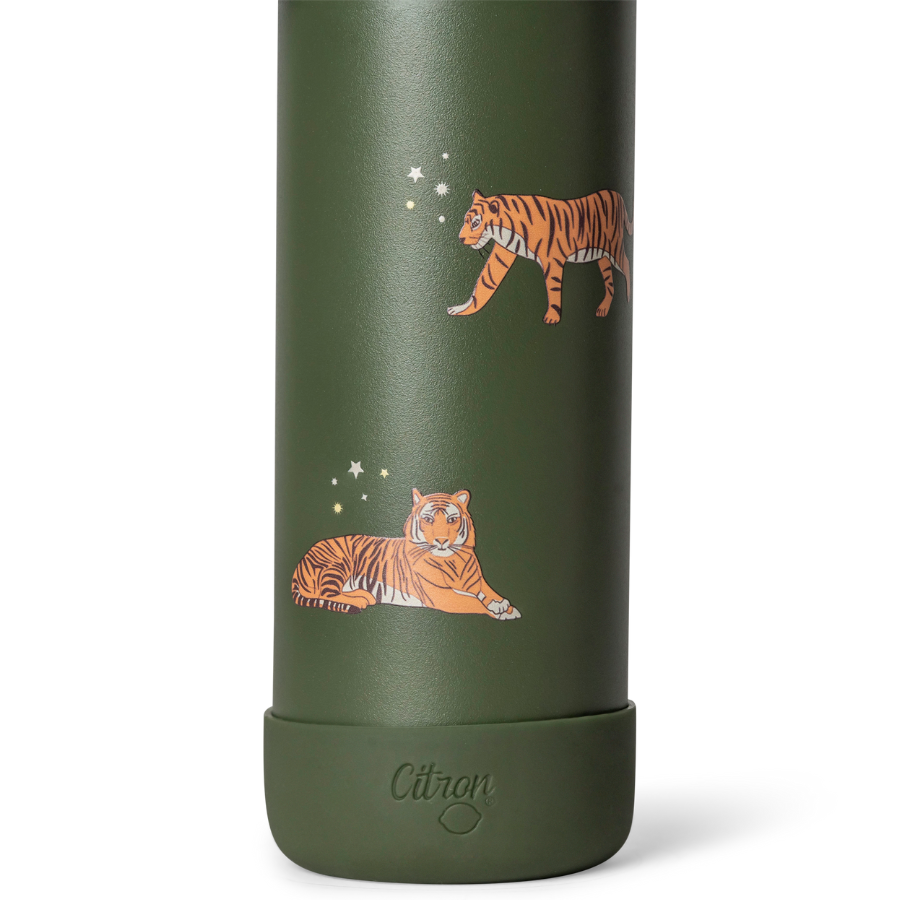 Citron - Stainless Steel Water Bottle - Tiger - 350 ml