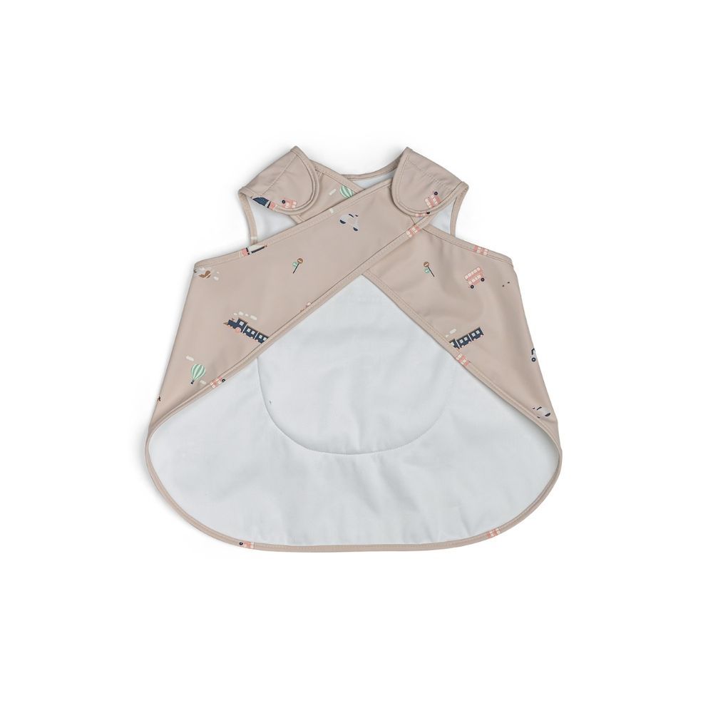 Citron - Apron Bib - Vehicles - Beige