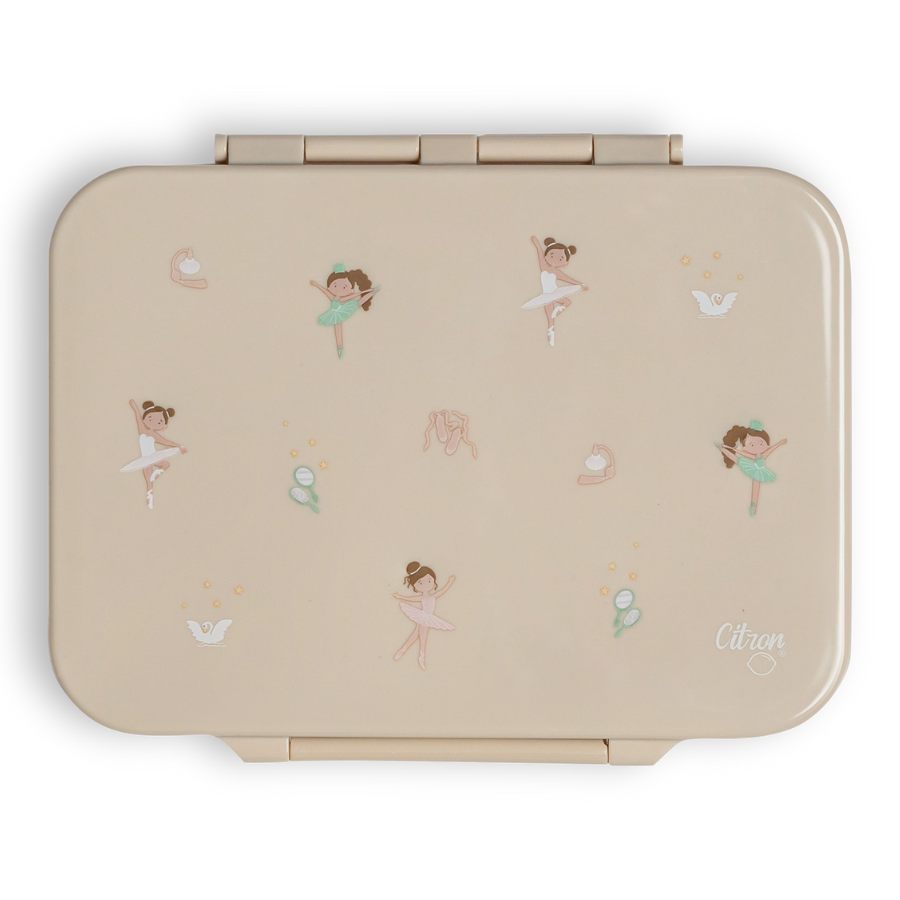 Citron - 4-Compartment Tritan Lunch Box - Ballerina