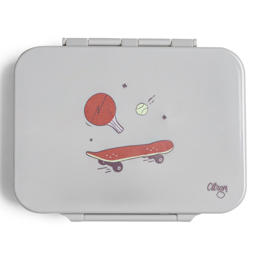 Citron - 4-Compartment Tritan Lunch Box - Cool Kid