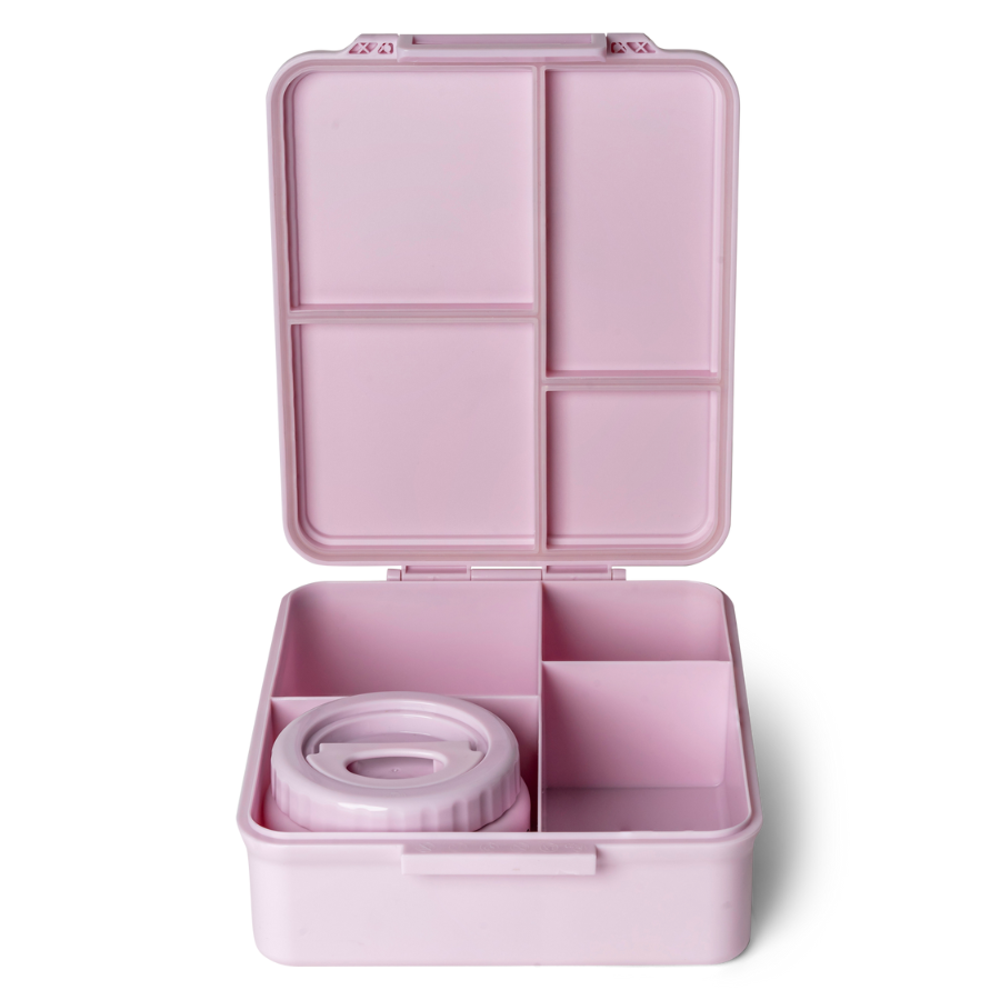 Citron - Grand 4-Compartment Lunch Box With Food Jar - Stormy Unicorn