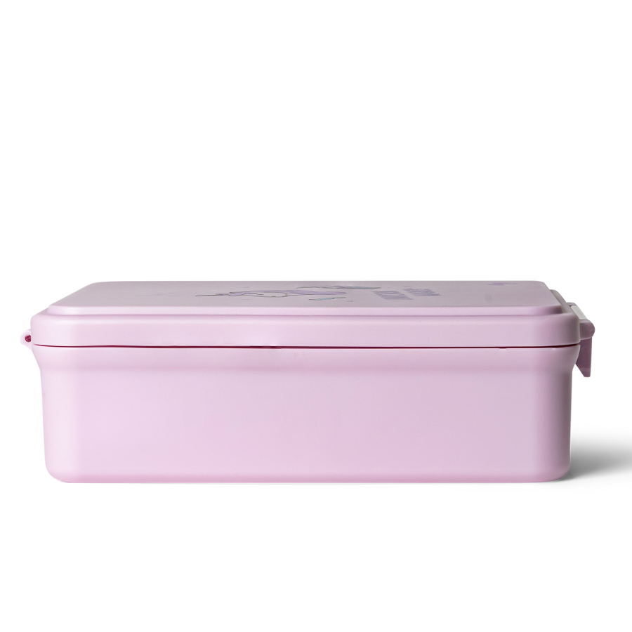 Citron - Grand 4-Compartment Lunch Box With Food Jar - Stormy Unicorn