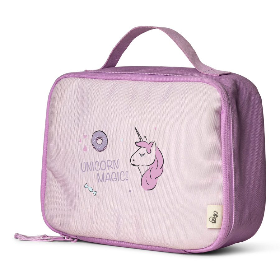 Citron - Insulated Square Lunch Bag - Stormy Unicorn