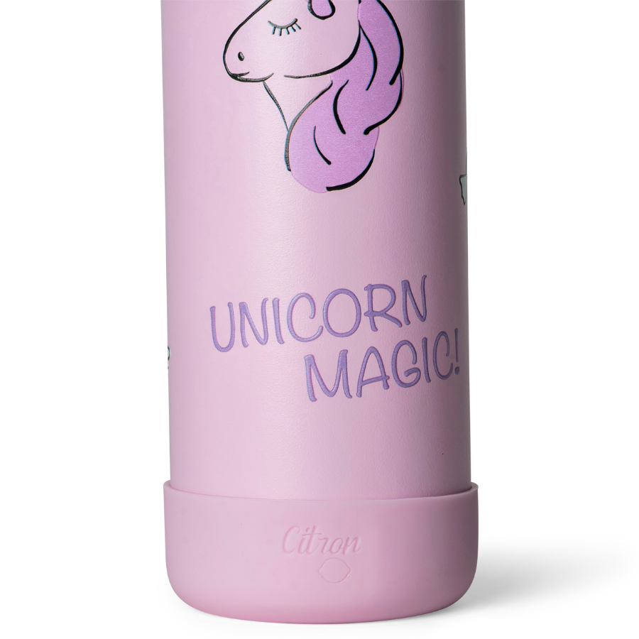 Citron - Stainless Steel Water Bottle - Stormy Unicorn - 500 ml