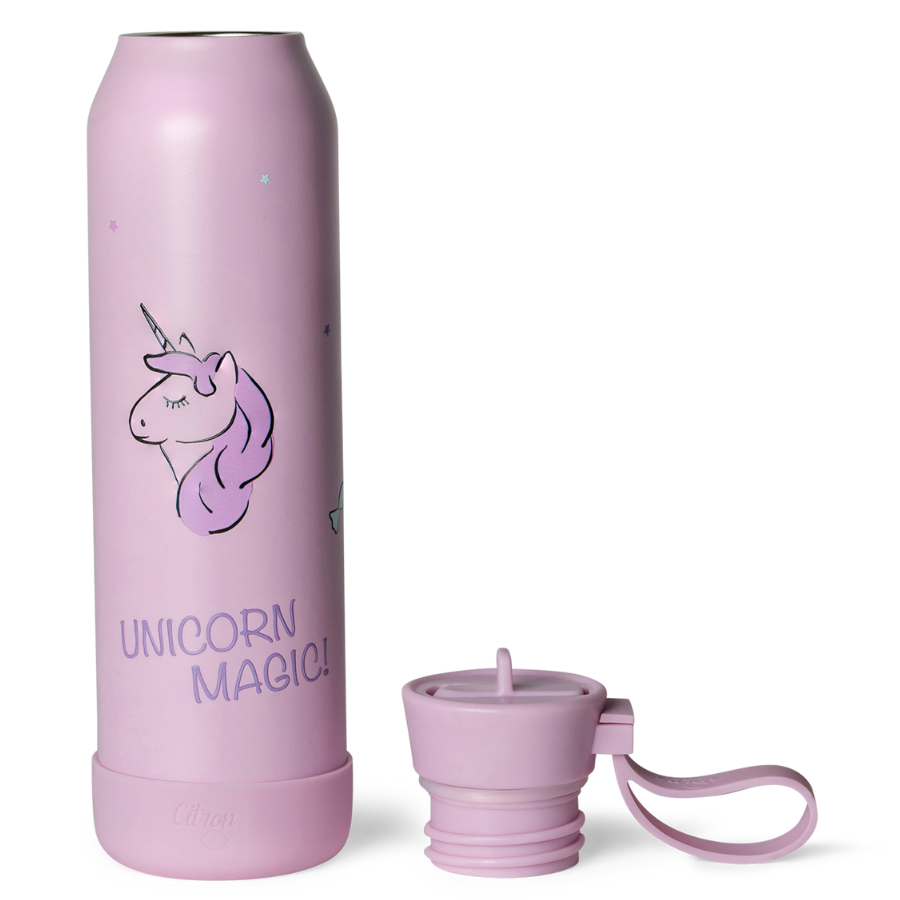 Citron - Stainless Steel Water Bottle - Stormy Unicorn - 500 ml