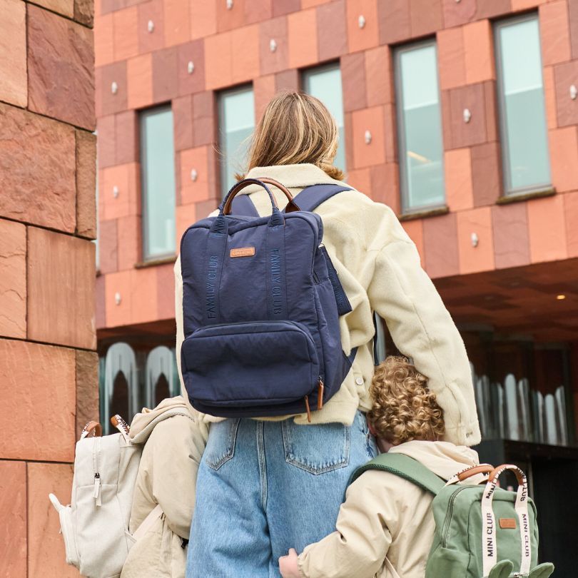 Childhome - Family Club Signature Urban Backpack - Navy Blue - 52cm