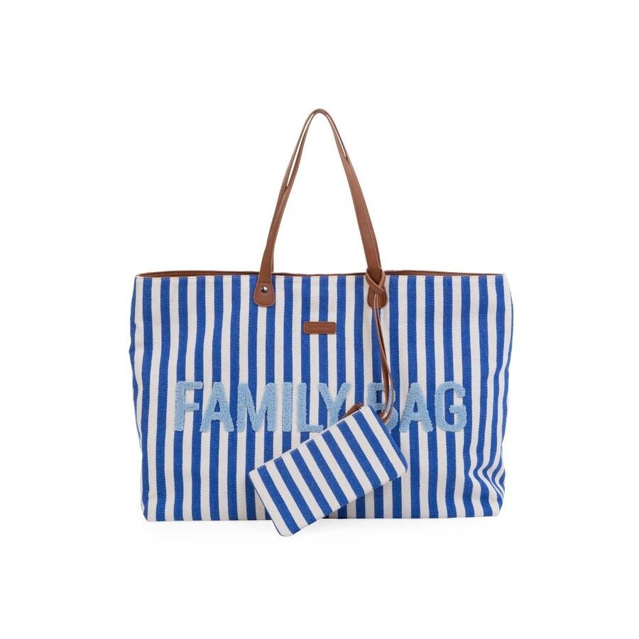 Childhome - Family Bag - Electric Blue/Light Blue