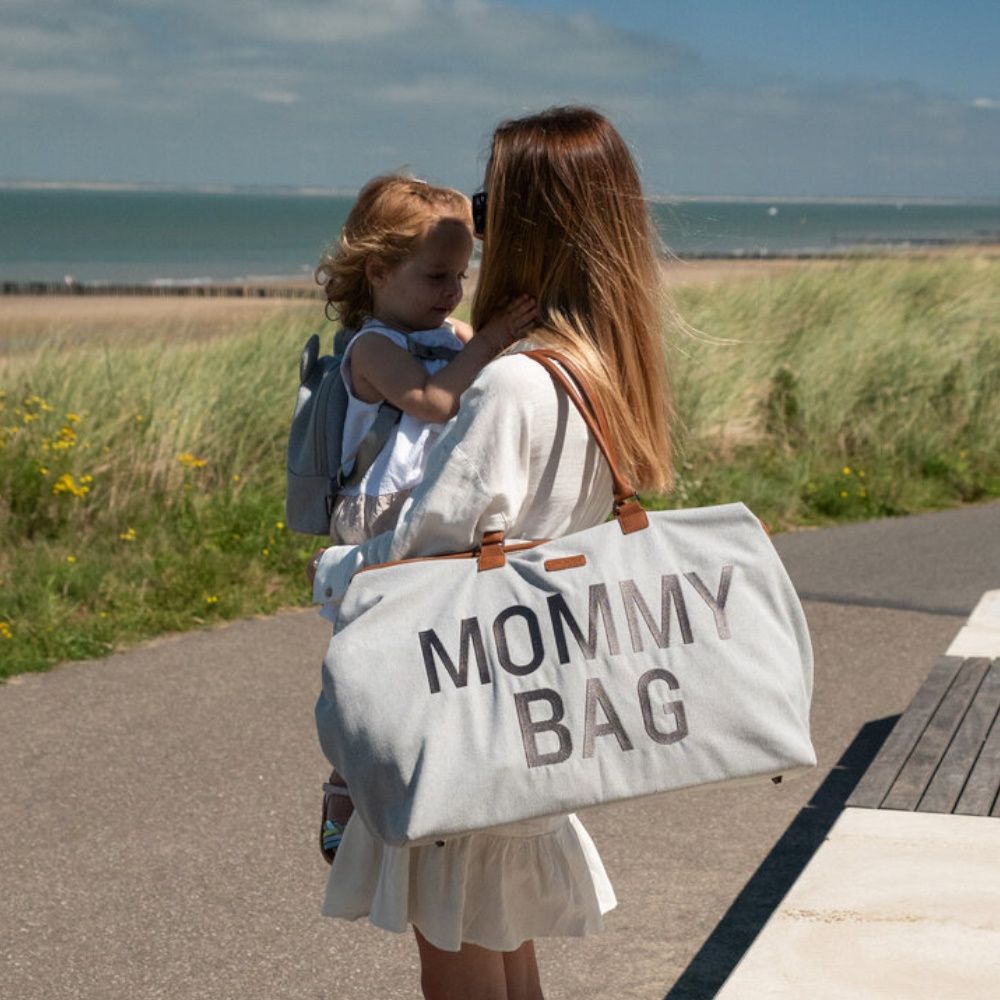 Childhome - Mommy Bag Big - Canvas Grey