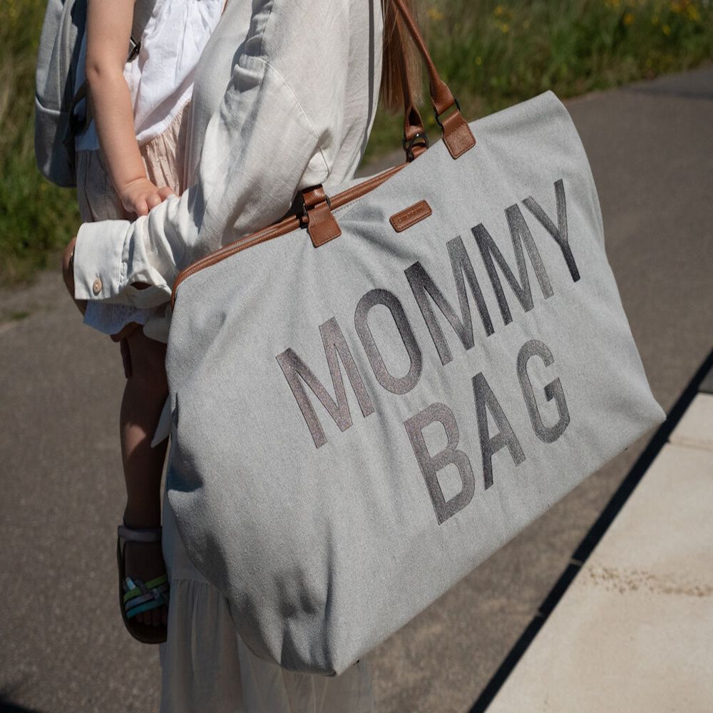 Childhome - Mommy Bag Big - Canvas Grey