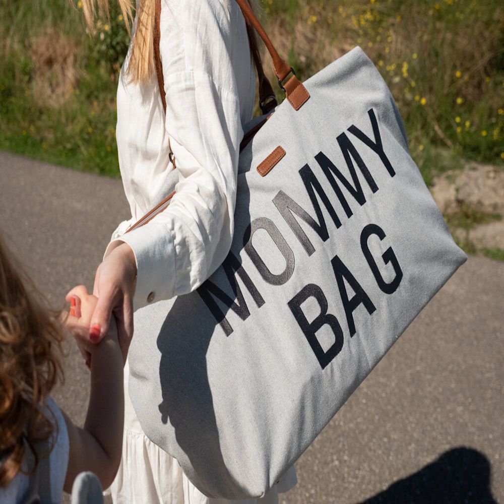 Childhome - Mommy Bag Big - Canvas Grey