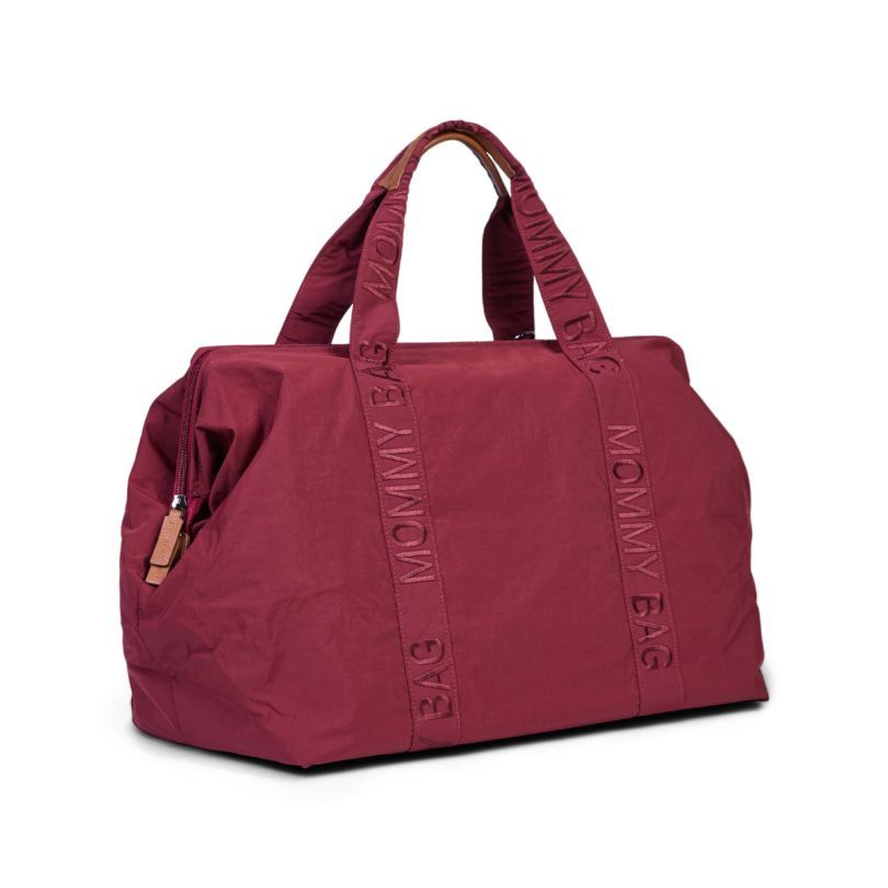 Childhome - Signature Urban Mommy Bag - Burgundy