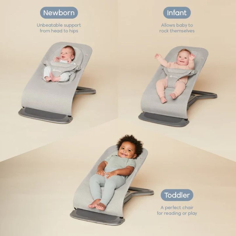 Ergobaby - Evolve 3-In-1 Mesh Bouncer - Cream