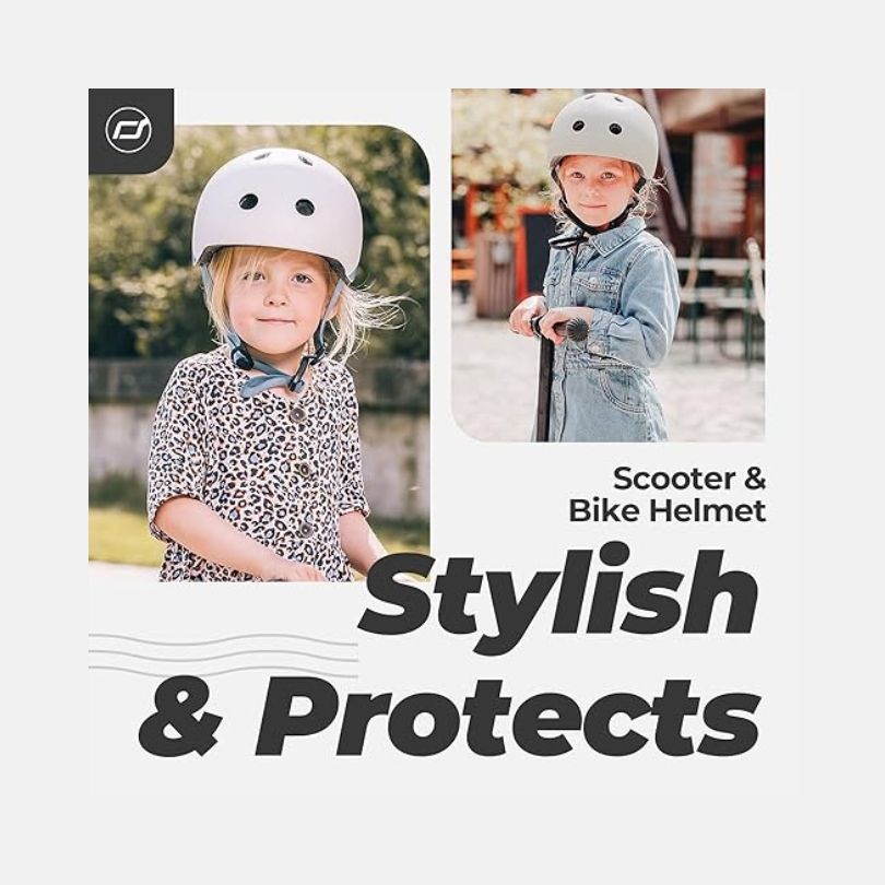 Scoot & Ride - Adjustable Baby Safety Helmet - Olive - XXS-S