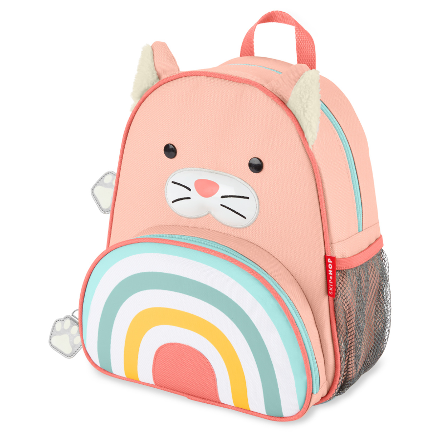 Skiphop - Zoo Backpack - Cat - 12-inch