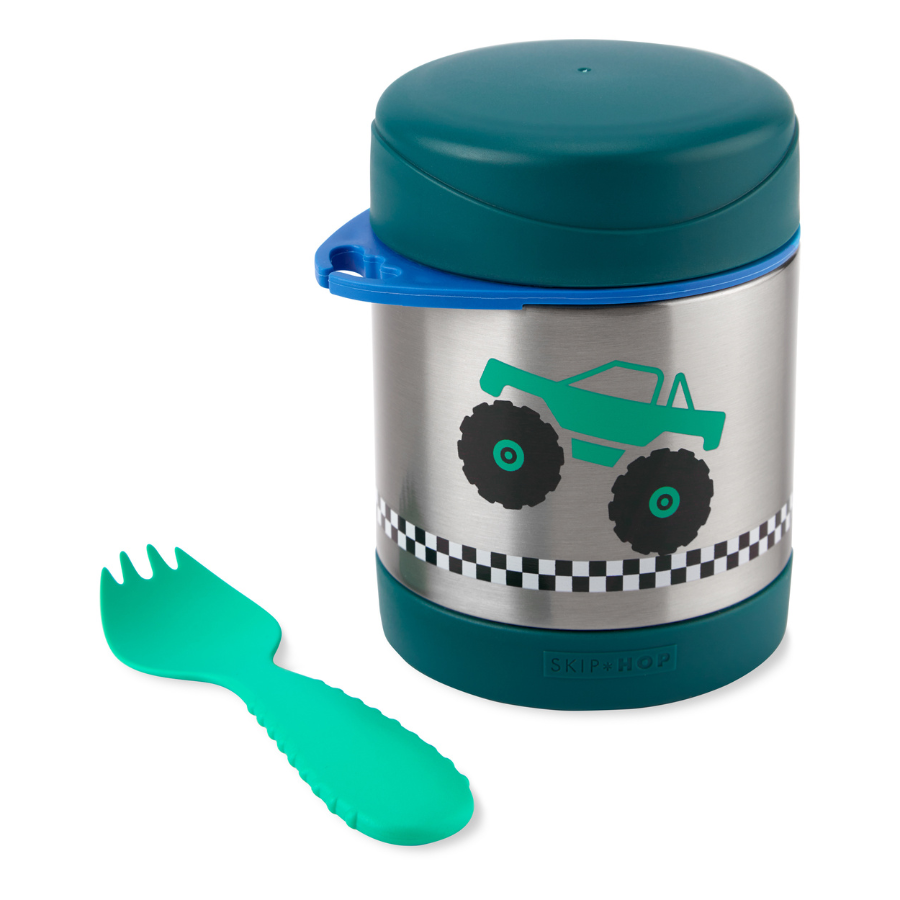 Skiphop - Spark Style Stainless Steel Food Jar - Truck