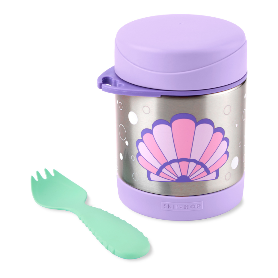 Skiphop - Spark Style Stainless Steel Food Jar - Seashell