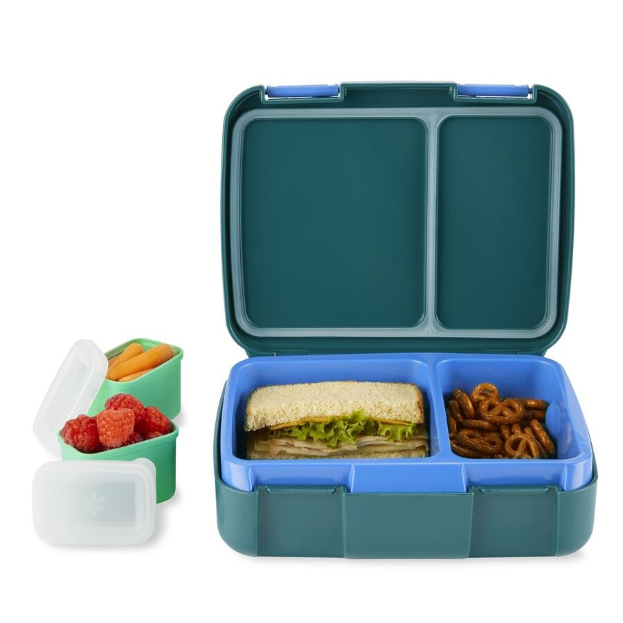 Skiphop - 2 Compartments Spark Style 2-Compartment Bento Lunch Box - Truck