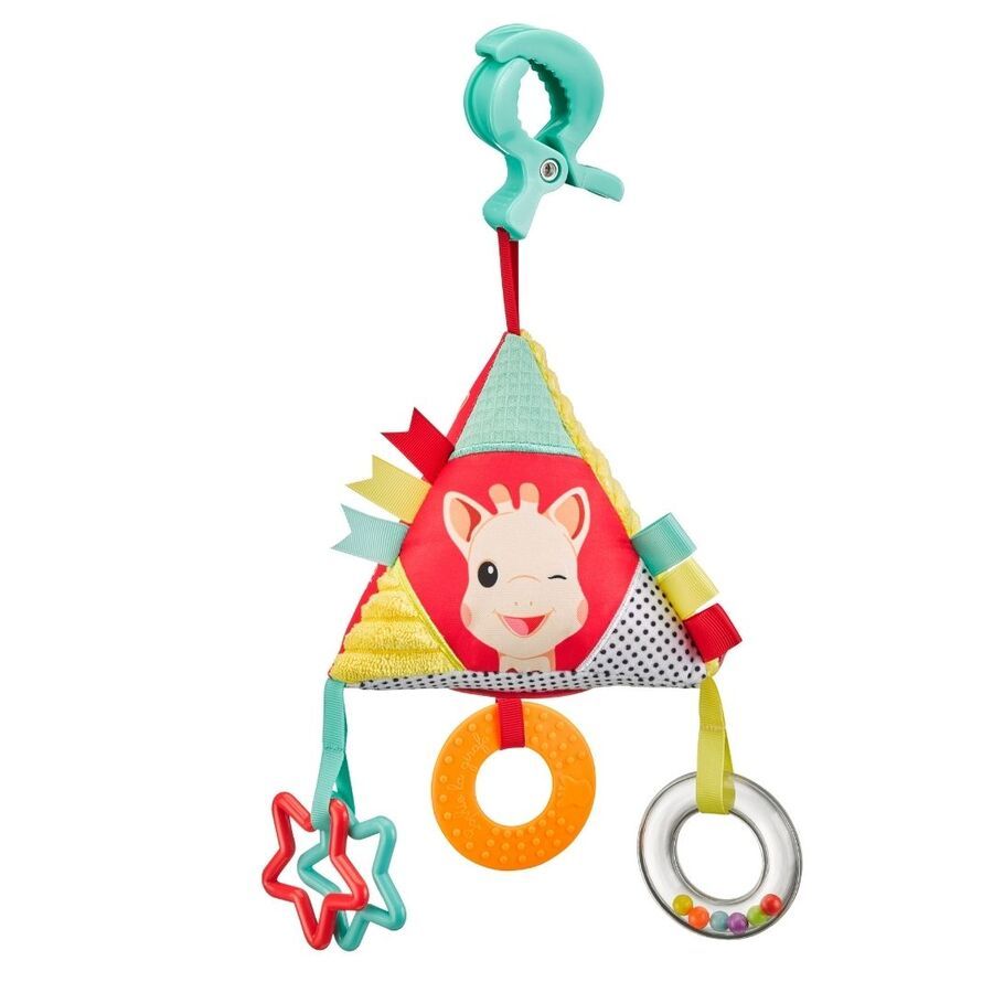 Sophie La Girafe - Fresh Touch Tri Activity Crib And Stroller Toy