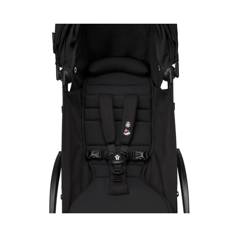 Stokke - Yoyo 6 Plus Color Pack Stroller Seat And Canopy Only - Black