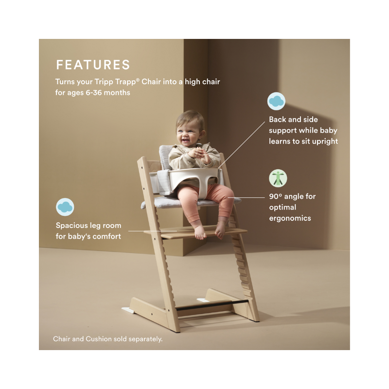 Stokke - Tripp Trapp Baby Set 2 High Chair Converter Only - Terracotta