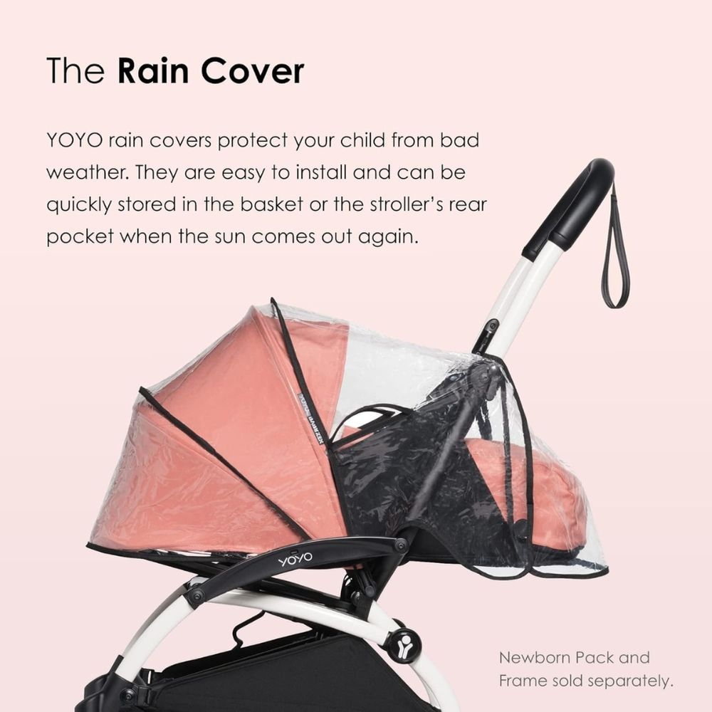 Stokke - YOYO 0+ Stroller Rain Cover Only - Clear