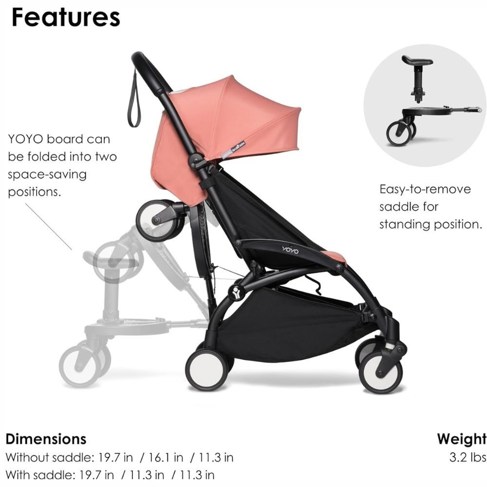 Stokke - Yoyo Ride-on Board Only - Black