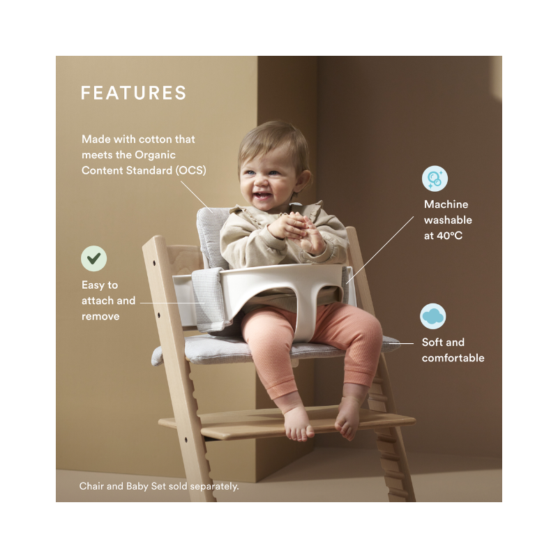 Stokke - Tripp Trapp Classic High Chair Cushion Only - Terracotta