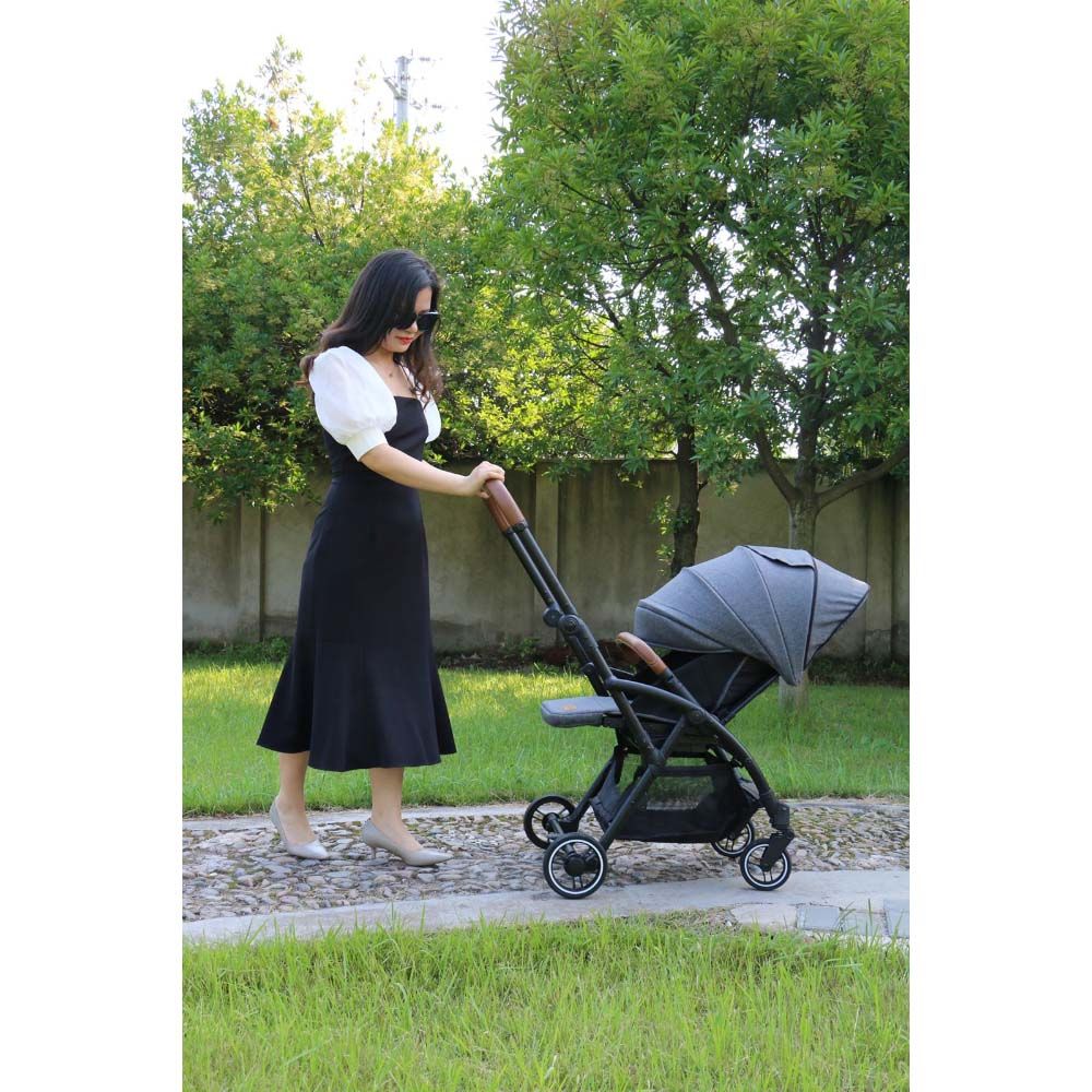 Baby Dream - Foldable Comfort Stroller - Grey