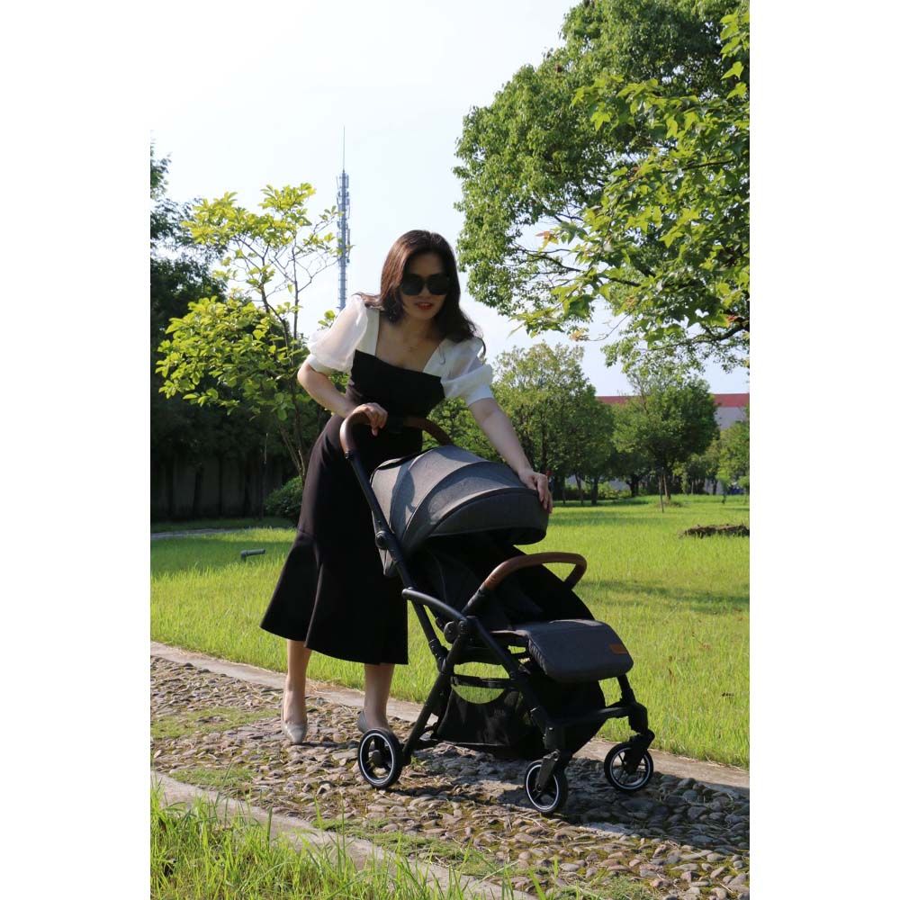 Baby Dream - Foldable Comfort Stroller - Grey