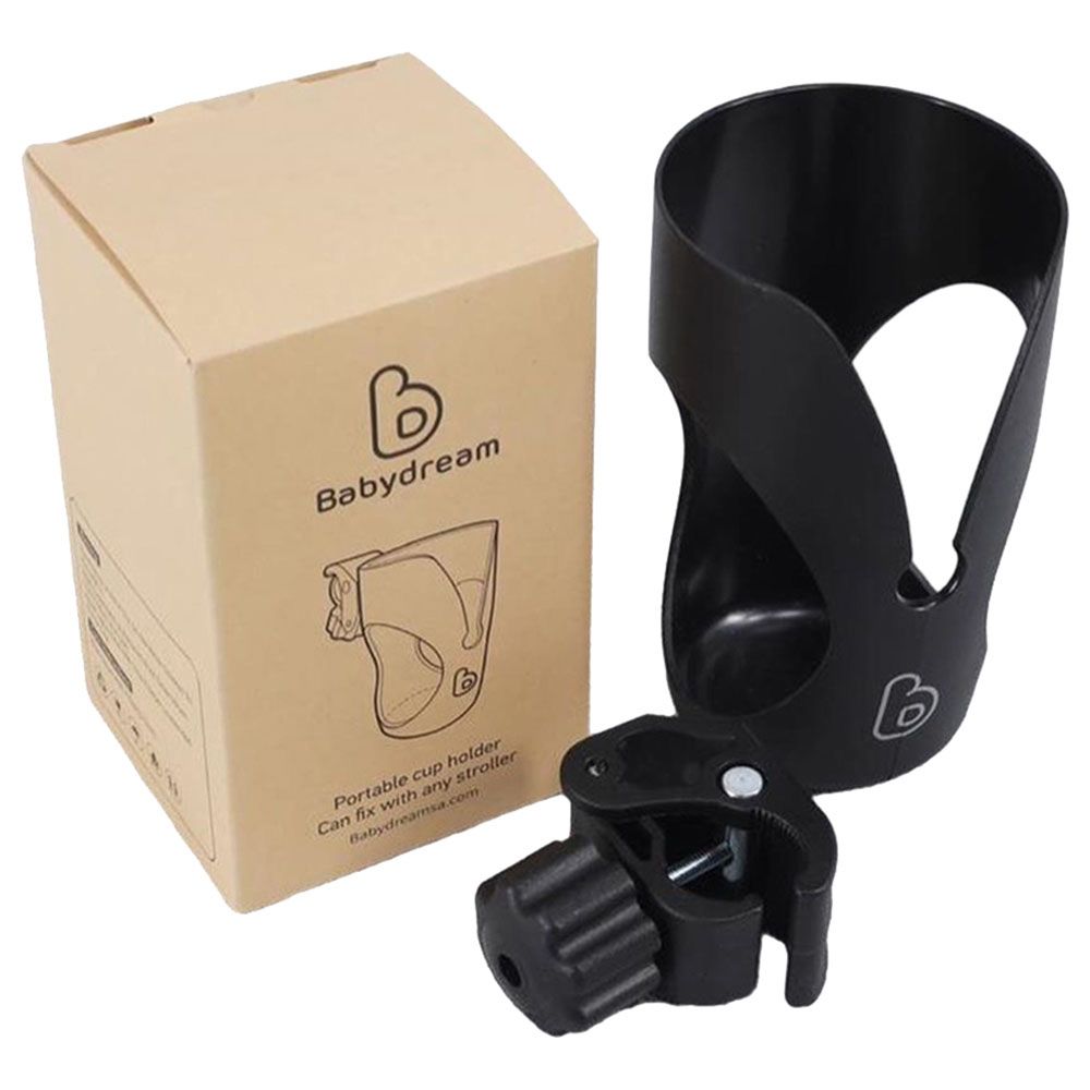 Baby Dream - Stroller Cup Holder - Black