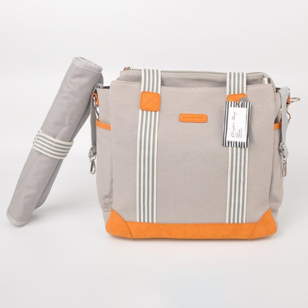 Baby Dream - Premium Diaper Bag - Grey