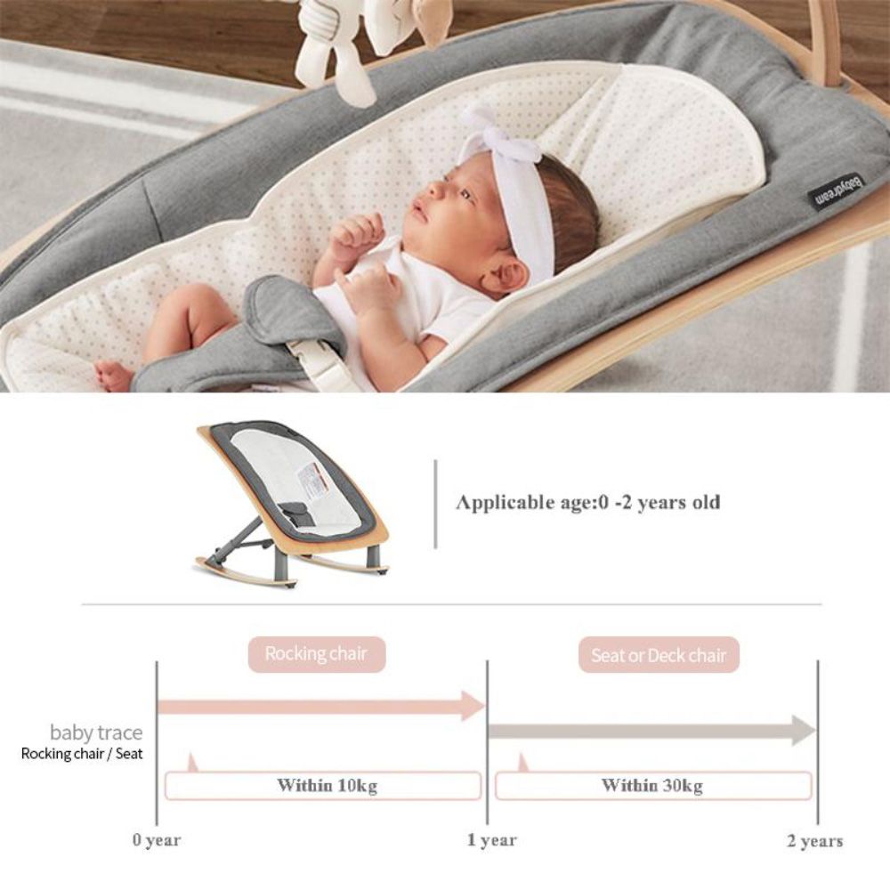 Baby Dream - 2-In-1 Wooden Rocker