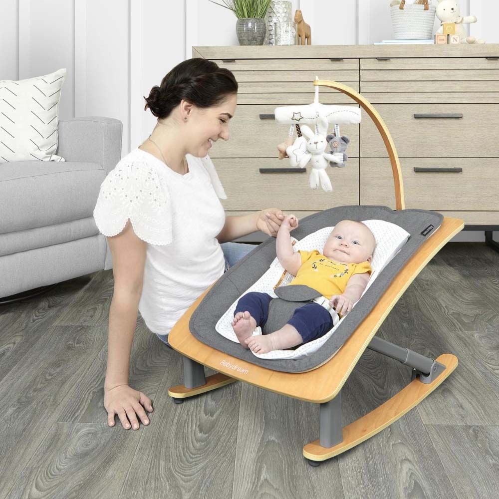 Baby Dream - 2-In-1 Wooden Rocker