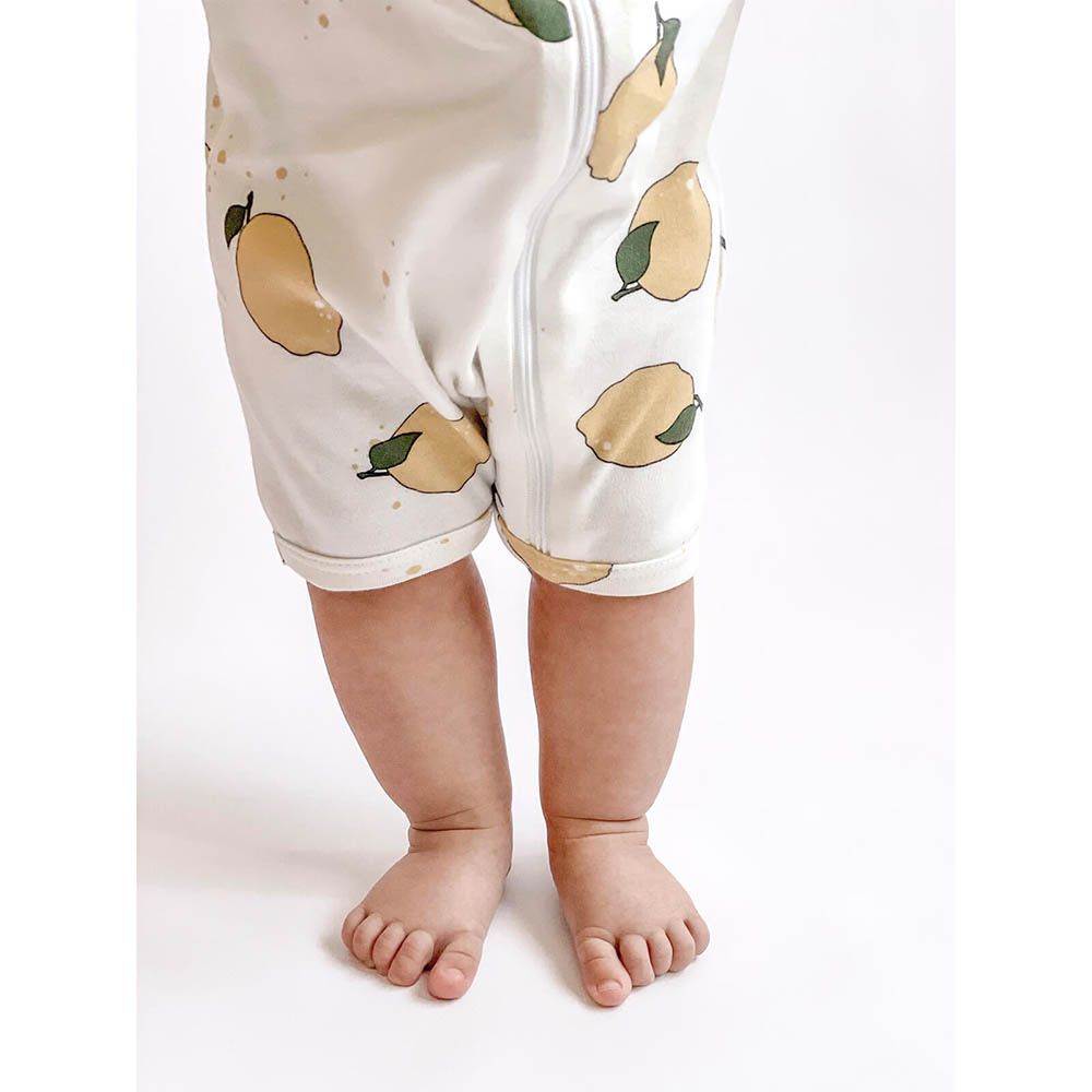 Mjolk - Sleep And Play Romper - Lemons