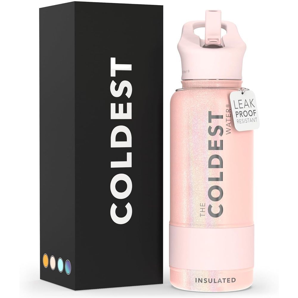 The Coldest Water - Coldest Bottle Forever Pink Glitter - 946ml