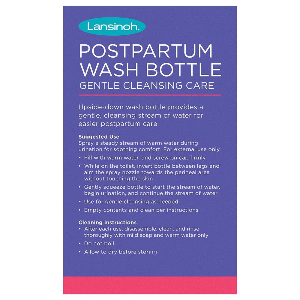 Lansinoh - Postpartum Gentle Cleansing Care Wash Bottle - 360 ml