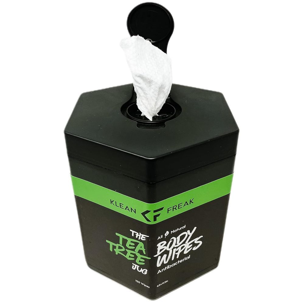 Klean Freak - Body Wipes - The Filler - Tea Tree - 120 Pcs