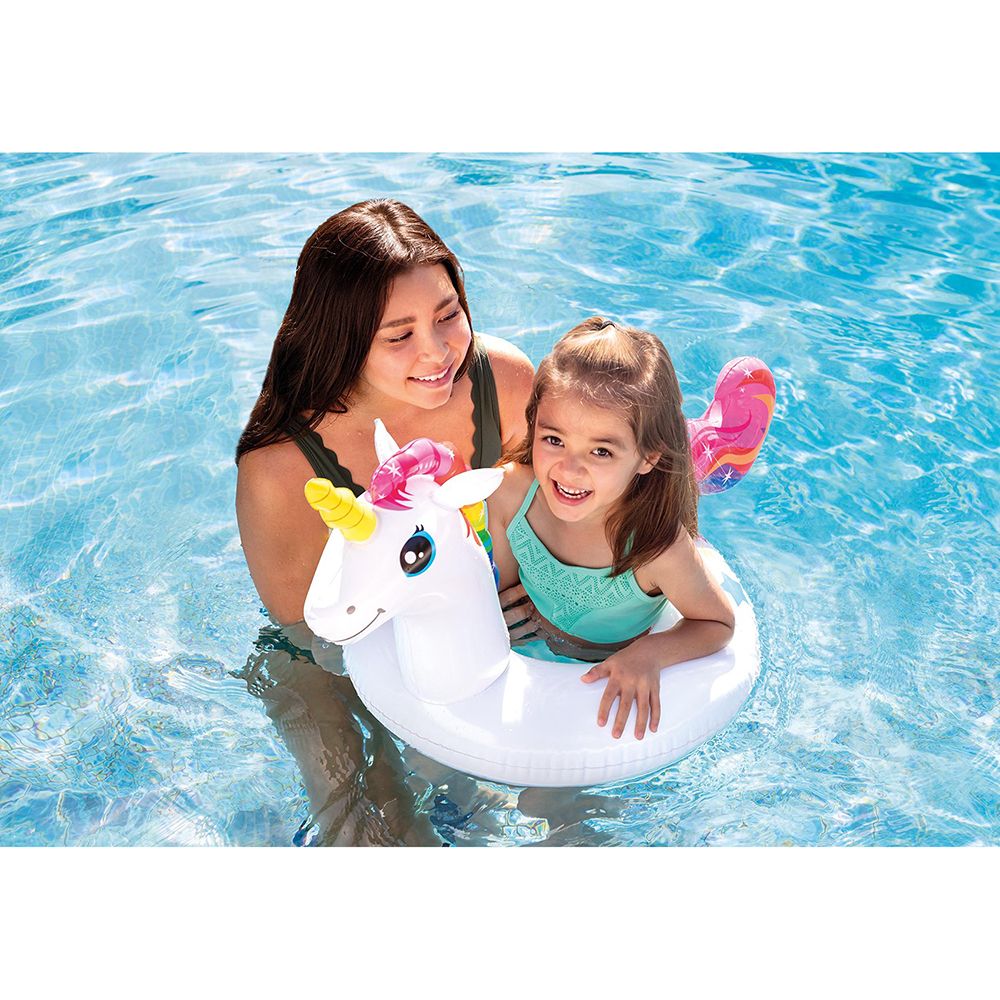 Intex - Big Animal Ring Inflatable Pool Float - Style May Vary