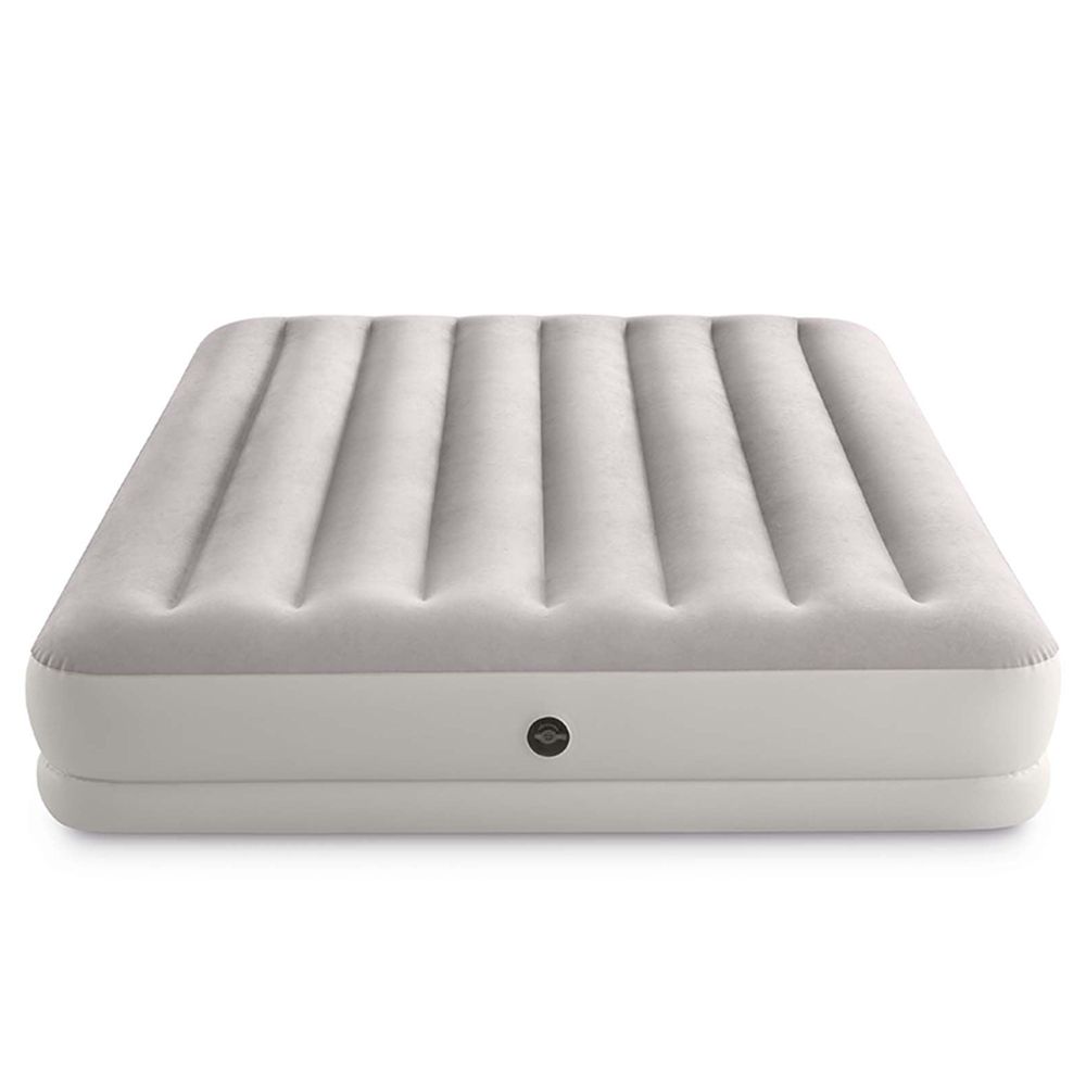 Intex - Dura-Beam Prestige Airbed w/ USB150 Air Pump - Twin