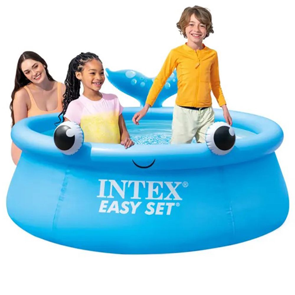 Intex - Jolly Whale Easy Set Pool - Blue - 183x51 cm