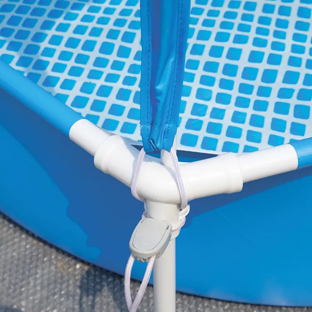 Intex - Canopy Metal Frame Pool - Blue - 183x38 cm