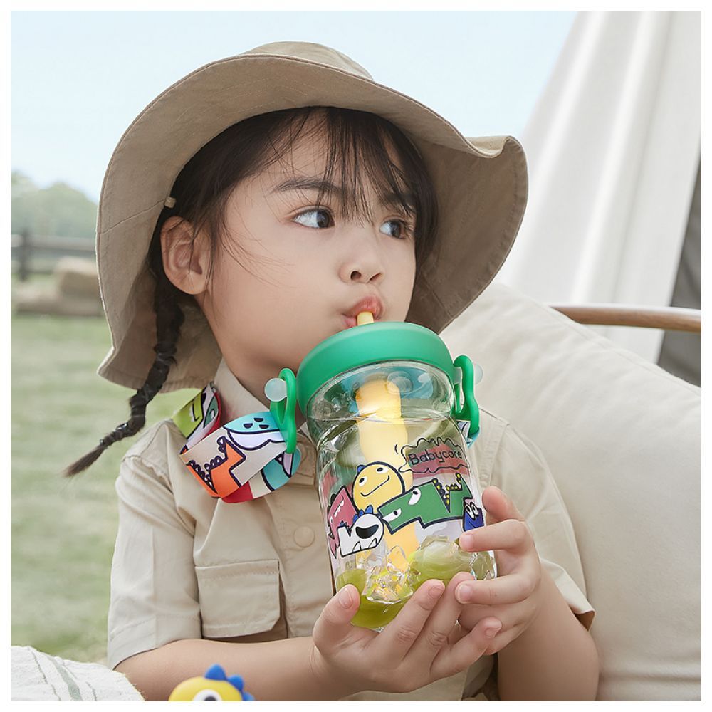 Babycare - T-Rex Toby Sippy Cup - Green - 500 ml