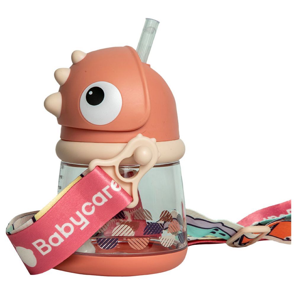 Babycare - T-Rex Toby Sippy Cup - Pink - 300 ml