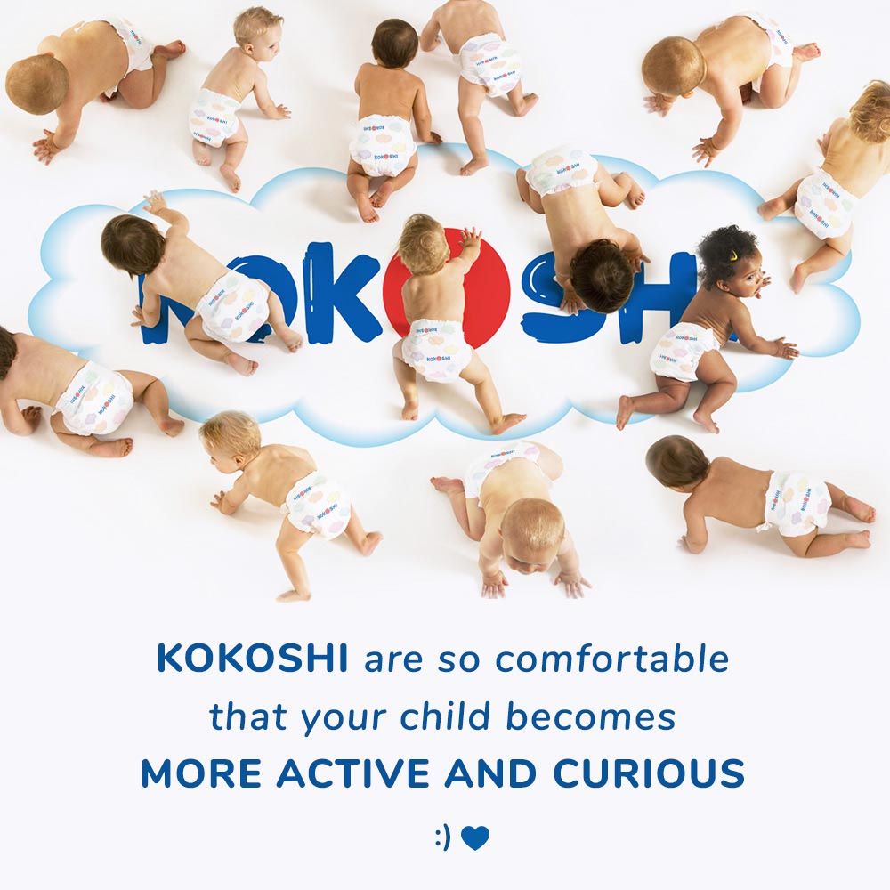 Kokoshi - Baby Diapers - 0-6 Kg - Size 2 - S - 328pcs